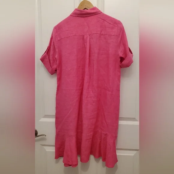 J. McLaughlin Wellesley Dress, Persian Pink, Size Small - Picture 5 of 8